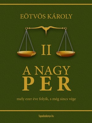 cover image of A nagy per II. kötet